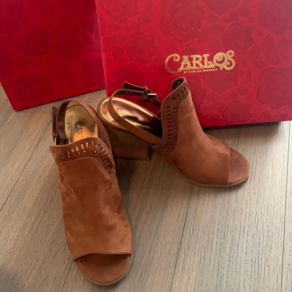 Open toe, chunky heel sandales - Picture 1 of 2
